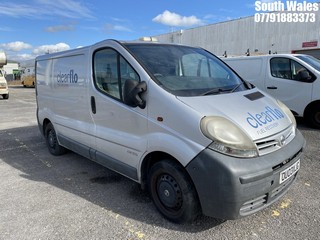 Location: South Wales - 2003 NISSAN PRIMASTAR SE DCI100 SWB Panel Van REG: OU03XJG, Keys: No, MOT Expiry date: 12/12/2024, 1870 Diesel, 6 Speed Manual Diesel, Former Keepers: 6