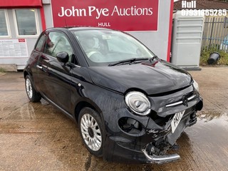 Location: Hull - 2017 FIAT 500 LOUNGE S-A 3 Door Hatchback REG: PK17CAA, Keys: No, MOT Expiry date: 26/12/2025, 1242 Petrol, 5 Speed Semi Auto Petrol, Former Keepers: 3