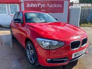 Location: Hull - 2013 BMW 116I SPORT 5 Door Hatchback REG: WP13DLZ, Keys: No, MOT Expiry date: 21/12/2024, 1598 Petrol, 6 Speed Manual Petrol, Former Keepers: 7