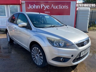 Location: Hull - 2009 FORD FOCUS TITANIUM TD 136 A 5 Door Hatchback REG: AJ59EEA, Keys: No, MOT Expiry date: 17/11/2025, 1997 Diesel, 6 Speed Auto Diesel, Former Keepers: 5