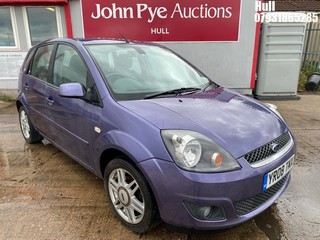 Location: Hull - 2008 FORD FIESTA GHIA 5 Door Hatchback REG: YR08TNX, Keys: No, MOT Expiry date: 27/05/2026, 1388 Petrol, 5 Speed Manual Petrol, Former Keepers: 3