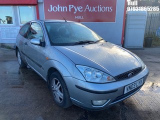 Location: Hull - 2003 FORD FOCUS ZETEC 3 Door Hatchback REG: VN03LYV, Keys: No, MOT Expiry date: 05/10/2025, 1596 Petrol, 5 Speed Manual Petrol, Former Keepers: 7