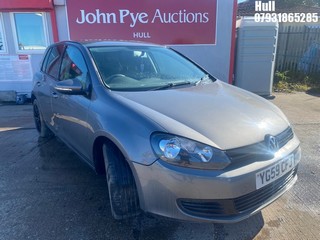Location: Hull - 2009 VOLKSWAGEN GOLF S 5 Door Hatchback REG: YG59CFJ, Keys: No, MOT Expiry date: 19/09/2025, 1390 Petrol, 5 Speed Manual Petrol, Former Keepers: 8