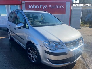Location: Hull - 2009 VOLKSWAGEN TOURAN S TDI 105 MPV REG: BF59JVZ, Keys: No, MOT Expiry date: 25/07/2025, 1896 Diesel, 6 Speed Manual Diesel, Former Keepers: 11