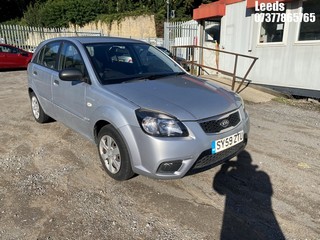 Location: Leeds - 2010 KIA RIO 1 5 Door Hatchback REG: SY59ZTU, Keys: No, MOT Expiry date: 14-11-2025, 1399 Petrol, 5 Speed Manual Petrol, Former Keepers: 5