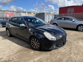 Location: Leeds - 2010 ALFA ROMEO GIULIETTA LUSSO JTDM-2 5 Door Hatchback REG: YG60VYF, Keys: No, MOT Expiry date: 28-03-2026, 1598 Diesel, 6 Speed Manual Diesel, Former Keepers: 11