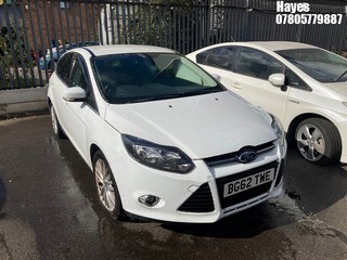 Location: Hayes - 2012 FORD FOCUS ZETEC 105 5 Door Hatchback REG: BG62TWE, Keys: No, MOT Expiry date: 08/10/2025, 1596 Petrol, 5 Speed Manual Petrol, Former Keepers: 3