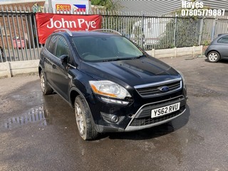 Location: Hayes - 2013 FORD KUGA TITANIUM X 4X4 TDCI Estate REG: YS62RVU, Keys: No, MOT Expiry date: 10/05/2024, 1997 Diesel, 6 Speed Manual Diesel, Former Keepers: 3