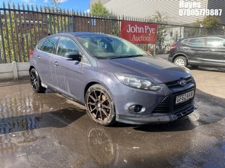 Location: Hayes - 2012 FORD FOCUS TITANIUM 125 5 Door Hatchback REG: GF62KKW, Keys: No, MOT Expiry date: 24/10/2024, 1596 Petrol, 5 Speed Manual Petrol, Former Keepers: 6