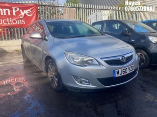 Location: Hayes - 2011 VAUXHALL ASTRA SE 5 Door Hatchback REG: MJ60YZO, Keys: No, MOT Expiry date: 23/06/2025, 1598 Petrol, 5 Speed Manual Petrol, Former Keepers: 6