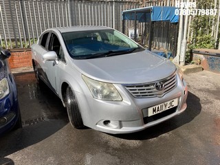 Location: Hayes - 2011 TOYOTA AVENSIS T2 D-4D 4 Door Saloon REG: MA11VJC, Keys: No, MOT Expiry date: 02/04/2026, 1995 Diesel, 6 Speed Manual Diesel, Former Keepers: 7