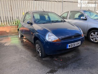 Location: Hayes - 2008 FORD KA STYLE 3 Door Hatchback REG: WD08EHC, Keys: No, MOT Expiry date: 11/12/2025, 1297 Petrol, 5 Speed Manual Petrol, Former Keepers: 7