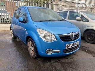 Location: Hayes - 2008 VAUXHALL AGILA CLUB 5 Door Hatchback REG: GY08UUL, Keys: No, MOT Expiry date: 04/06/2025, 1242 Petrol, 5 Speed Manual Petrol, Former Keepers: 5