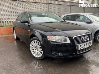 Location: Hayes - 2007 AUDI A4 T SE 4 Door Saloon REG: SG57VSV, Keys: No, MOT Expiry date: 03/04/2026, 1784 Petrol, 5 Speed Manual Petrol, Former Keepers: 3