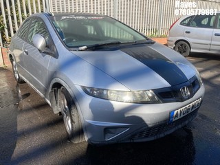 Location: Hayes - 2006 HONDA CIVIC SE I-VTEC 5 Door Hatchback REG: AY06WCG, Keys: No, MOT Expiry date: 21/03/2026, 1799 Petrol, 6 Speed Manual Petrol, Former Keepers: 7