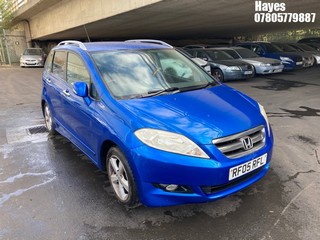 Location: Hayes - 2005 HONDA FR-V VTEC SPORT MPV REG: RF05RFL, Keys: No, MOT Expiry date: 05/09/2025, 1998 Petrol, 6 Speed Manual Petrol, Former Keepers: 6