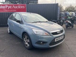 Location: Stapleford - 2009 FORD FOCUS STYLE 100 5 Door Hatchback REG: NA59XFB, Keys: Yes, MOT Expiry date: 31/07/2026, 1596 Petrol, 5 Speed Manual Petrol, Former Keepers: 4