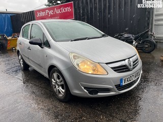Location: Stapleford - 2007 VAUXHALL  5 Door Hatchback REG: VX07RRO, Keys: Yes, MOT Expiry date: 19/11/2025, 1248 Diesel, , Former Keepers: 5