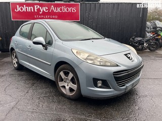 Location: Stapleford - 2009 PEUGEOT 207 SPORT 5 Door Hatchback REG: KN59YGW, Keys: No, MOT Expiry date: 04/07/2026, 1598 Petrol, 5 Speed Manual Petrol, Former Keepers: 3