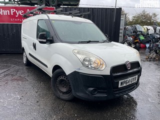 Location: Stapleford - 2014 FIAT DOBLO 16V MULTIJET Panel Van REG: WP64UYR, Keys: Yes, MOT Expiry date: 31/07/2026, 1598 Diesel, 6 Speed Manual Diesel, Former Keepers: 1