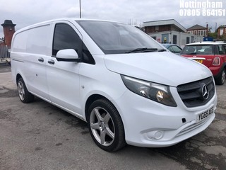 Location: Nottingham - 2015 MERCEDES-BENZ VITO 111 CDI PANEL VAN REG: YG65XEE, 1598cc DIESEL, 6 SPEED MANUAL DIESEL, Former Keepers: 2, Keys: Yes, MOT Expiry date: 08/10/2025