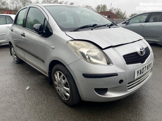 Location: Manchester - 2007 TOYOTA YARIS ION 5 Door Hatchback REG: YA07NYX, 998 Petrol, 5 Speed Manual Petrol, Former Keepers: 4, Keys: No, MOT Expiry date: 14/05/2025