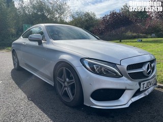 Location: Birmingham - 2016 MERCEDES-BENZ C 220 AMG LINE D AUTO COUPE REG: TJ04UZO, 2143CC DIESEL, 9 SPEED AUTO DIESEL, Former Keepers: 1, Keys: Yes, MOT Expiry date: 12/02/2026