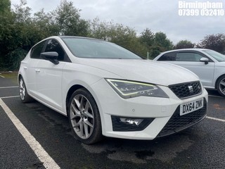 Location: Birmingham - 2014 SEAT LEON FR TECHNOLOGY TSI 5 DOOR HATCHBACK REG: DX64ZNK, 1798CC PETROL, 6 SPEED MANUAL PETROL, Former Keepers: 4, Keys: Yes, MOT Expiry date: 04/12/2025