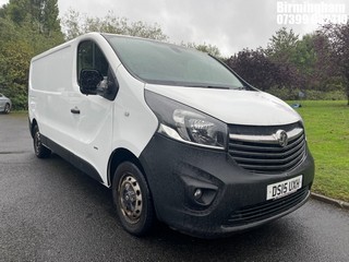 Location: Birmingham - 2015 VAUXHALL VIVARO 2900 CDTI ECOFLEX PANEL VAN REG: DS15UXH, 1598CC DIESEL, 6 SPEED MANUAL DIESEL, Former Keepers: 6, Keys: Yes, MOT Expiry date: 19/06/2026