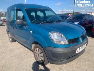 Location: Belvedere - 2008 RENAULT KANGOO AUTHENTIQUE MPV REG: LX58DOJ, 1149cc Petrol, 5 Speed Manual Petrol, Former Keepers: 5, Keys: Yes, MOT Expiry date: 09/08/2025