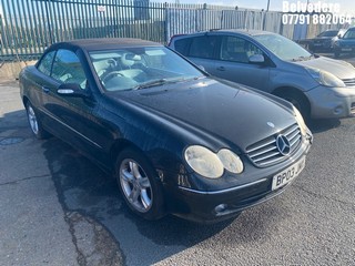 Location: Belvedere - 2003 MERCEDES CLK 320 AVANTGARDE AUTO Convertible REG: BP03JMX, Keys: No, MOT Expiry date: 13/03/2026, 3199 Petrol, 5 Speed Auto Petrol, Former Keepers: 8