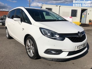 Location: Nottingham - 2017 VAUXHALL ZAFIRA TOURER SRI NAV TUR MPV REG: FG17VBX, 1364cc PETROL, 6 SPEED MANUAL PETROL, Former Keepers: 1, Keys: Yes, MOT Expiry date: 21/03/2026