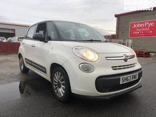 Location: Edinburgh - 2013 FIAT 500L POP STAR MPV REG: SH63RWE, 1368cc Petrol, 6 Speed Manual Petrol, Former Keepers: 7, Keys: Yes, MOT Expiry date: 05/10/2025