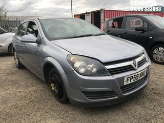 Location: Edinburgh - 2010 VAUXHALL ASTRA SXI 5 Door Hatchback REG: FP59NNO, Keys: Yes, MOT Expiry date: 17/02/2025, 1598 Petrol, 5 Speed Manual Petrol, Former Keepers: 7