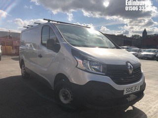 Location: Edinburgh - 2015 RENAULT TRAFIC SL27 BUSINESS ENER Panel Van REG: SG15JFJ, Keys: No, MOT Expiry date: 04/11/2025, 1598 Diesel, 6 Speed Manual Diesel, Former Keepers: 4