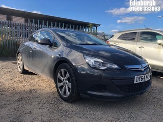 Location: Edinburgh - 2014 VAUXHALL ASTRA GTC SPORT CDTI S/S 3 Door Hatchback REG: DY64KKS, Keys: No, MOT Expiry date: 02/07/2026, 1956 Diesel, 6 Speed Manual Diesel, Former Keepers: 3
