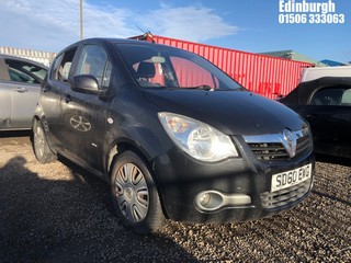 Location: Edinburgh - 2010 VAUXHALL AGILA CLUB 5 Door Hatchback REG: SD60EWG, Keys: No, MOT Expiry date: 29/09/2025, 996 Petrol, 5 Speed Manual Petrol, Former Keepers: 5