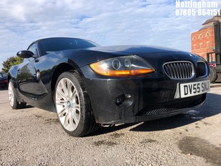 Location: Nottingham - 2005 BMW Z4 SE ROADSTER Convertible REG: DV55SNJ, Keys: No, MOT Expiry date: 27/11/2025, 1995 Petrol, 6 Speed Manual Petrol, Former Keepers: 6
