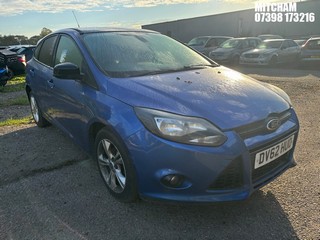 Location: MITCHAM - 2012 FORD FOCUS ZETEC 125 AUTO 5 Door Hatchback REG: DV62HUO, 1596cc Petrol, 6 Speed Auto Petrol, Former Keepers: 8, Keys: No, MOT: Expiry date31/03/2025