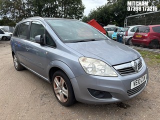 Location: Mitcham - 2010 VAUXHALL ZAFIRA ENERGY MPV REG: VE10ZJN, Keys: No, MOT Expiry date: 11/08/2023, 1598 Petrol, 5 Speed Manual Petrol, Former Keepers: 5