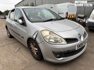 Location: Mitcham - 2008 RENAULT CLIO EXPRESSION A 5 Door Hatchback REG: SM08CVL, Keys: No, MOT Expiry date: 03/01/2026, 1598 Petrol, 4 Speed Auto Petrol, Former Keepers: 6
