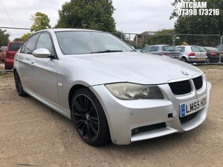 Location: Mitcham - 2005 BMW 320I M SPORT AUTO 4 Door Saloon REG: LM55HDX, Keys: No, MOT Expiry date: 21/02/2026, 1995 Petrol, 6 Speed Auto Petrol, Former Keepers: 14