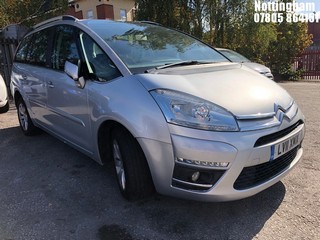 Location: Nottingham - 2011 CITROEN C4 GRAND PICASSO VTR+ 16V MPV REG: LV11XMX, Keys: No, MOT Expiry date: 13/11/2025, 1598 Petrol, 5 Speed Manual Petrol, Former Keepers: 5