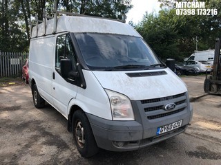 Location: Mitcham - 2010 FORD TRANSIT 100 T330S RWD Panel Van REG: GY60GZE, Keys: No, MOT Expiry date: 06/07/2024, 2402 Diesel, 5 Speed Manual Diesel, Former Keepers: 5