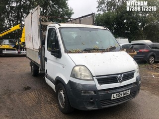 Location: Mitcham - 2009 VAUXHALL MOVANO 3500 CDTI MWB Tipper REG: LS59NKZ, Keys: No, MOT Expiry date: 20/03/2025, 2464 Diesel, 6 Speed Manual Diesel, Former Keepers: 6