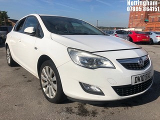Location: Nottingham - 2010 VAUXHALL ASTRA EXCLUSIV 98 5 Door Hatchback REG: DK10SXC, Keys: No, MOT Expiry date: 11/06/2026, 1398 Petrol, 5 Speed Manual Petrol, Former Keepers: 7