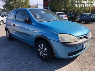 Location: Nottingham - 2001 VAUXHALL CORSA CLUB 16V EASYTRONIC 3 Door Hatchback REG: RJ51EHN, Keys: No, MOT Expiry date: 24/07/2025, 1199 Petrol, 5 Speed Semi Auto Petrol, Former Keepers: 4