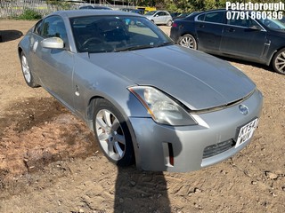 Location: Peterborough - 2005 NISSAN 350z Saloon REG: KT54WUV, Keys: No, MOT Expiry date: 21/01/2026, 3500 Petrol, Auto, Former Keepers: 3