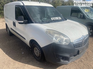 Location: Peterborough - 2015 VAUXHALL COMBO 2300 L2H1 CDTI SS E Panel Van REG: FH64JRZ, Keys: No, MOT Expiry date: 06/07/2024, 1248 Diesel, 5 Speed Manual Diesel, Former Keepers: 4