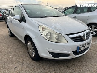 Location: Brentwood - 2008 VAUXHALL CORSA LIFE 3 Door Hatchback REG: HY58ZNT, Keys: No, MOT Expiry date: 26/11/2025, 998 Petrol, 5 Speed Manual Petrol, Former Keepers: 4